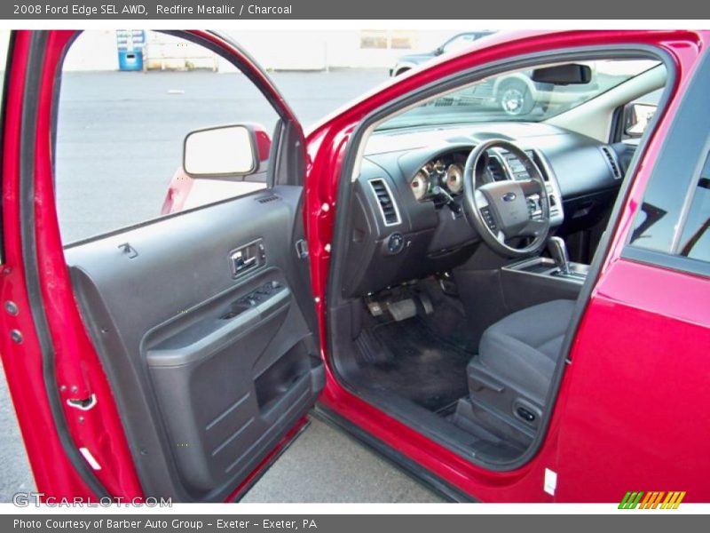 Redfire Metallic / Charcoal 2008 Ford Edge SEL AWD