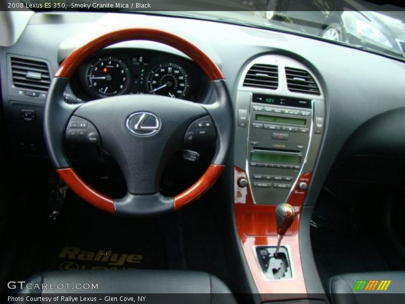 Smoky Granite Mica / Black 2008 Lexus ES 350