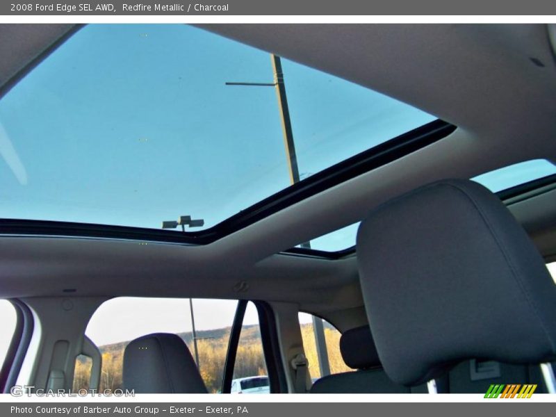 Redfire Metallic / Charcoal 2008 Ford Edge SEL AWD