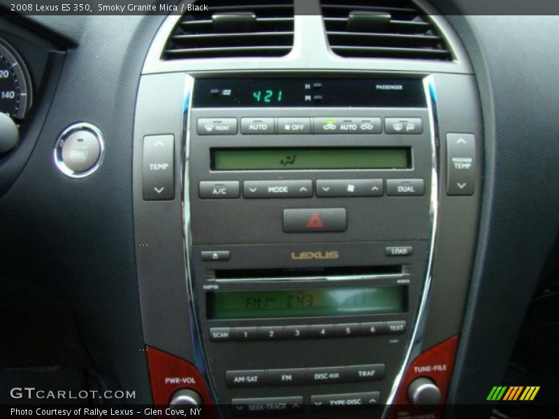 Smoky Granite Mica / Black 2008 Lexus ES 350