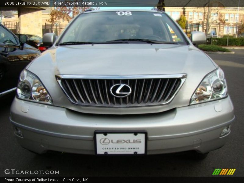 Millenium Silver Metallic / Ivory 2008 Lexus RX 350 AWD