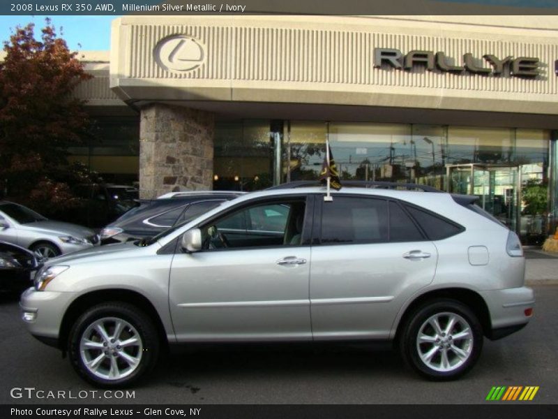 Millenium Silver Metallic / Ivory 2008 Lexus RX 350 AWD