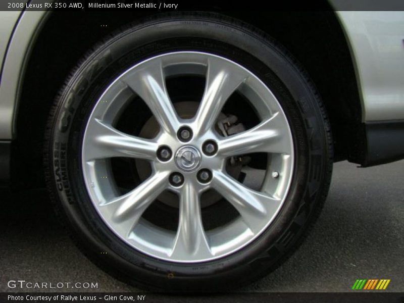 Millenium Silver Metallic / Ivory 2008 Lexus RX 350 AWD