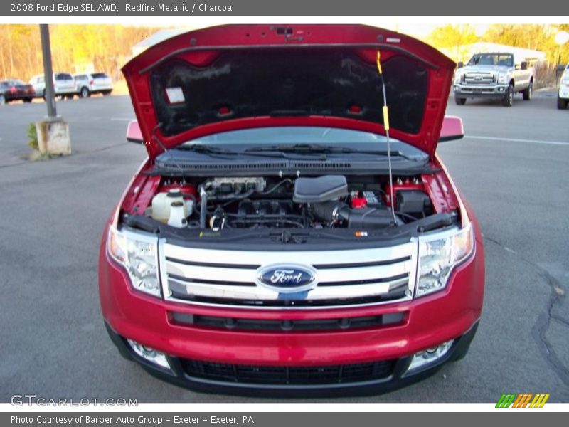 Redfire Metallic / Charcoal 2008 Ford Edge SEL AWD