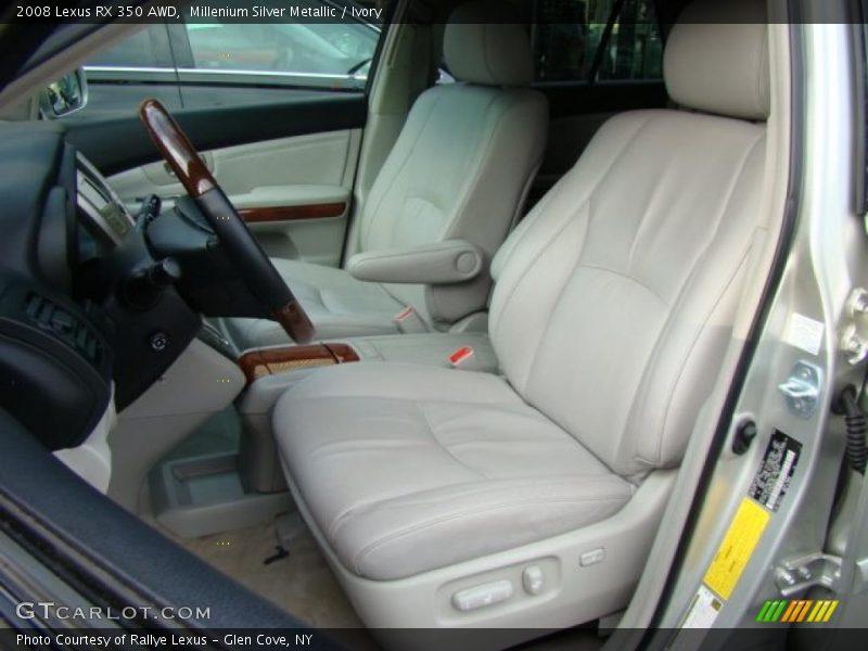 Millenium Silver Metallic / Ivory 2008 Lexus RX 350 AWD