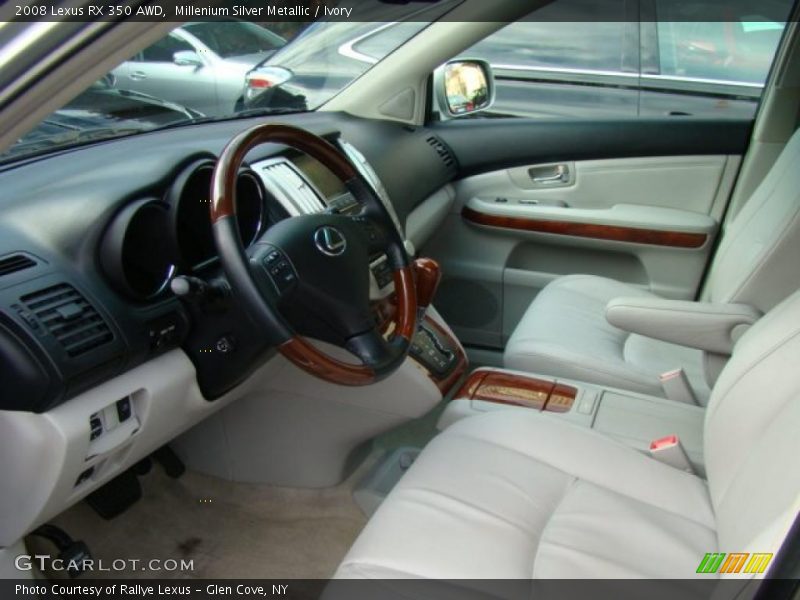 Millenium Silver Metallic / Ivory 2008 Lexus RX 350 AWD