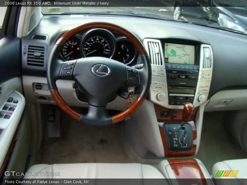 Millenium Silver Metallic / Ivory 2008 Lexus RX 350 AWD
