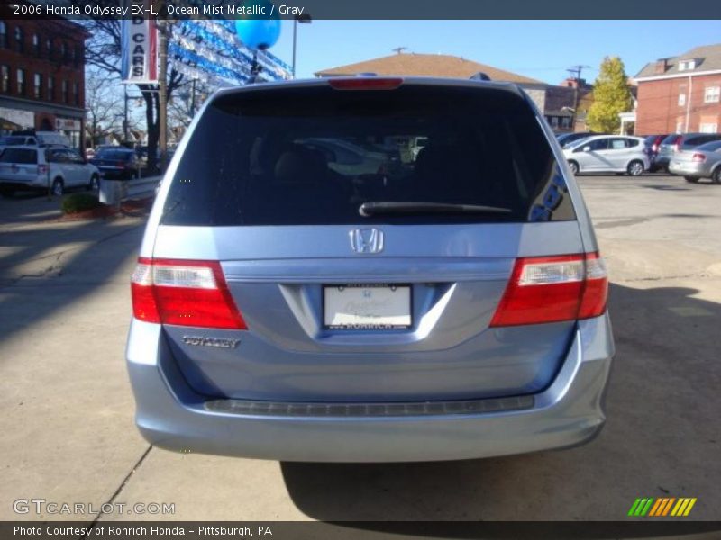 Ocean Mist Metallic / Gray 2006 Honda Odyssey EX-L