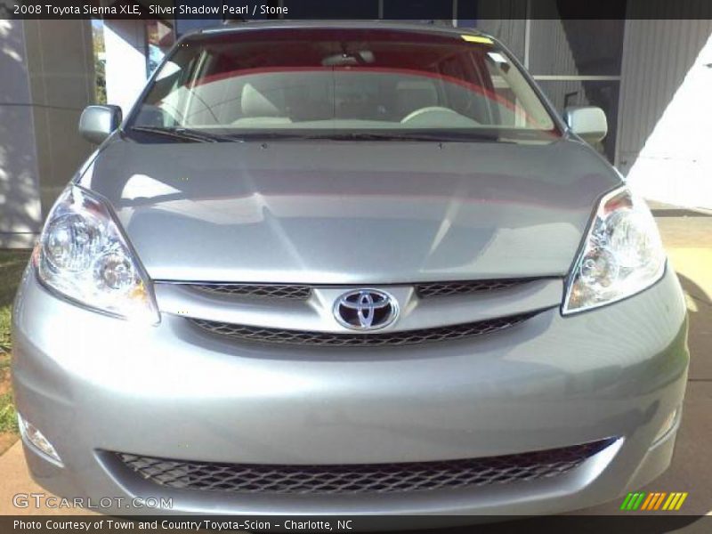 Silver Shadow Pearl / Stone 2008 Toyota Sienna XLE