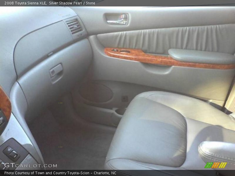 Silver Shadow Pearl / Stone 2008 Toyota Sienna XLE