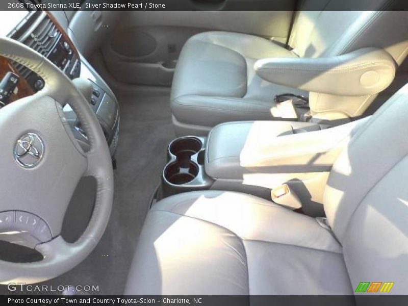 Silver Shadow Pearl / Stone 2008 Toyota Sienna XLE
