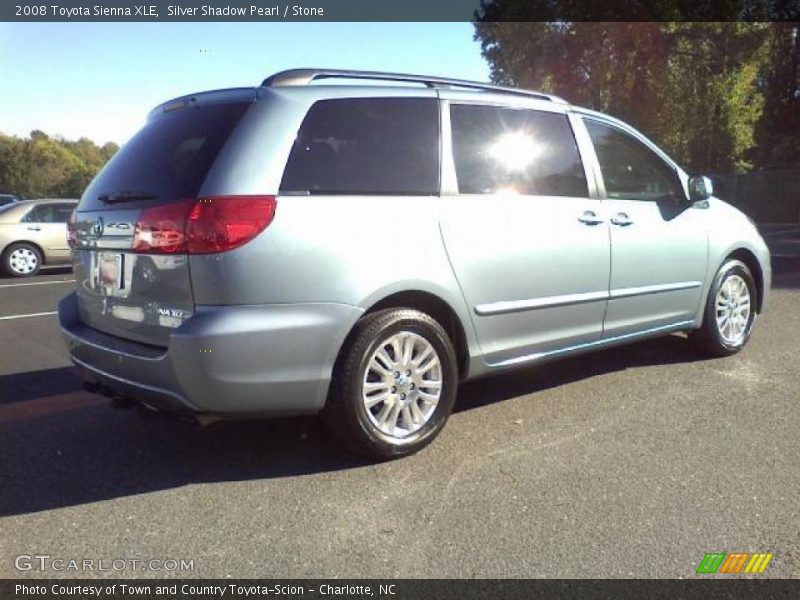 Silver Shadow Pearl / Stone 2008 Toyota Sienna XLE
