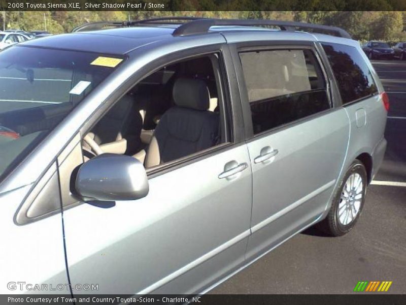 Silver Shadow Pearl / Stone 2008 Toyota Sienna XLE