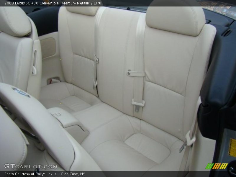  2008 SC 430 Convertible Ecru Interior