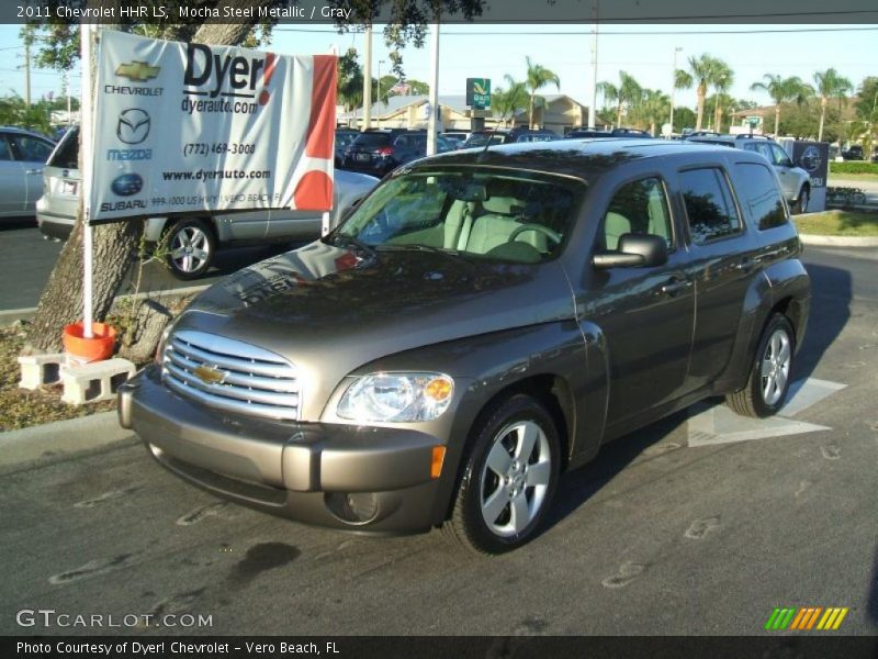 Mocha Steel Metallic / Gray 2011 Chevrolet HHR LS