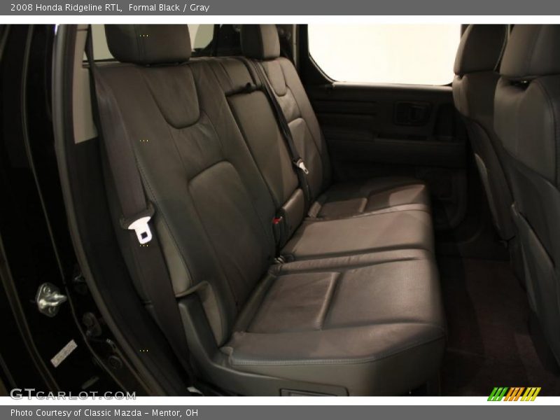 Formal Black / Gray 2008 Honda Ridgeline RTL