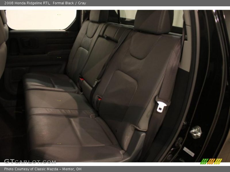 Formal Black / Gray 2008 Honda Ridgeline RTL