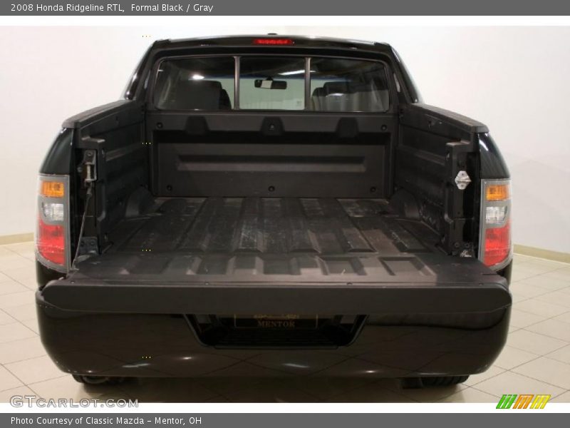 Formal Black / Gray 2008 Honda Ridgeline RTL