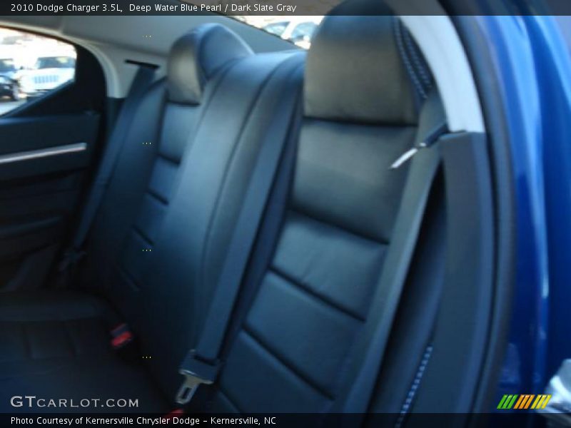 Deep Water Blue Pearl / Dark Slate Gray 2010 Dodge Charger 3.5L