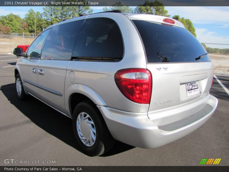 Bright Silver Metallic / Taupe 2001 Chrysler Voyager LX