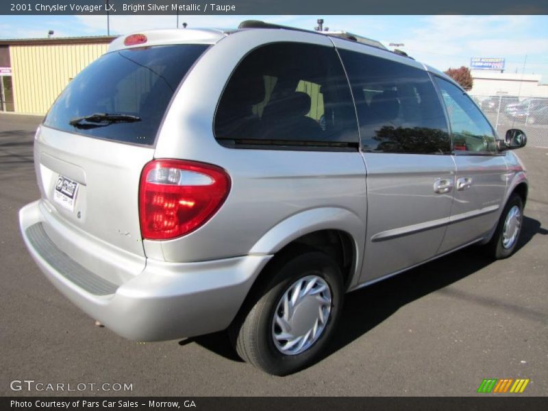 Bright Silver Metallic / Taupe 2001 Chrysler Voyager LX
