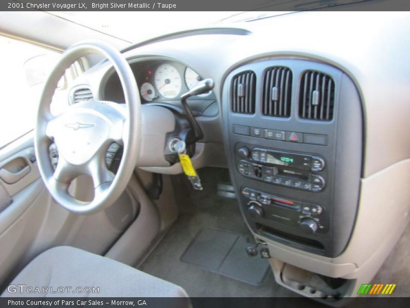 Bright Silver Metallic / Taupe 2001 Chrysler Voyager LX