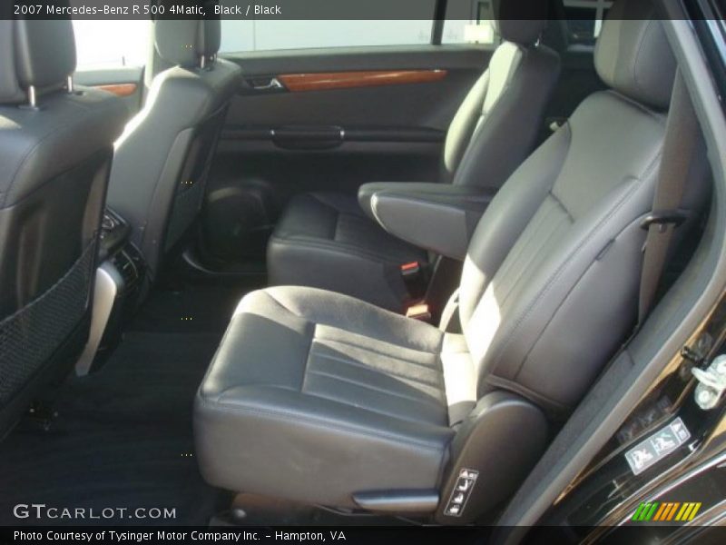 Black / Black 2007 Mercedes-Benz R 500 4Matic