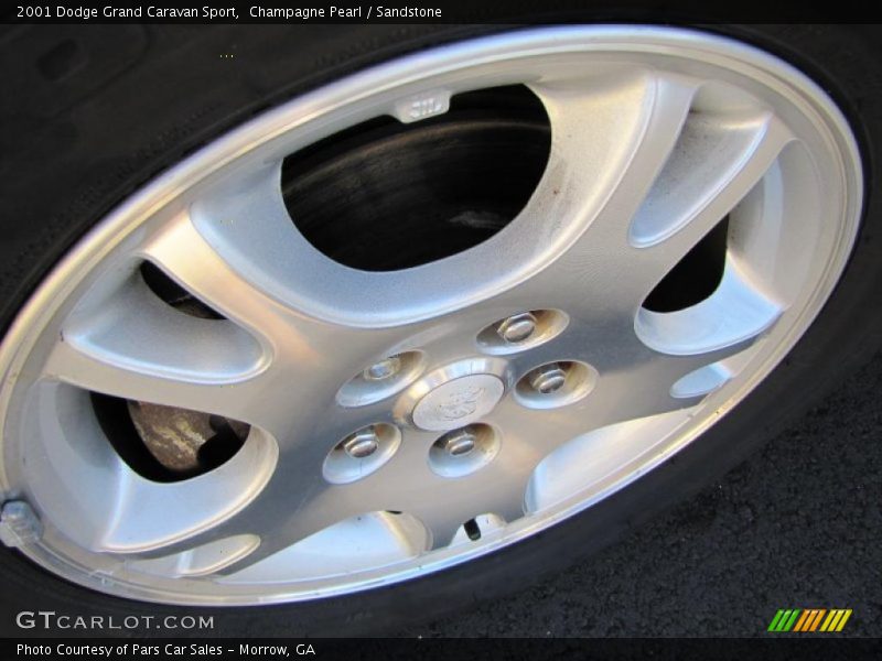 Champagne Pearl / Sandstone 2001 Dodge Grand Caravan Sport