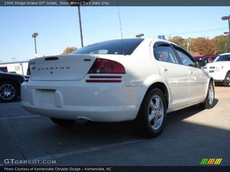 Stone White / Dark Slate Grey 2006 Dodge Stratus SXT Sedan