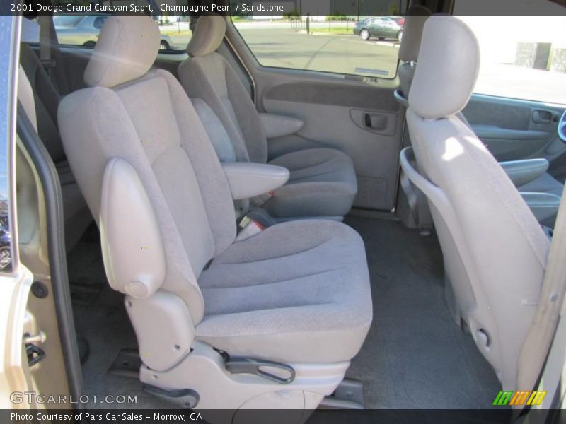 Champagne Pearl / Sandstone 2001 Dodge Grand Caravan Sport
