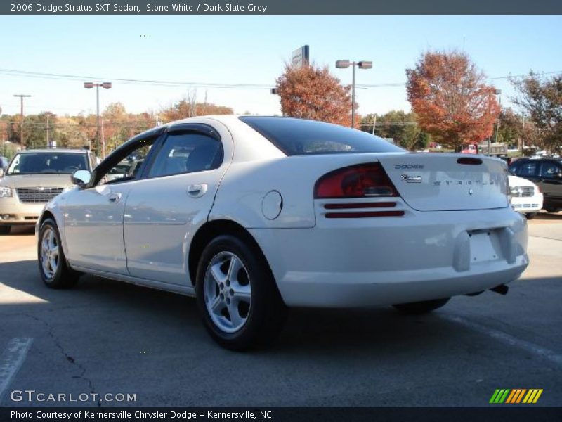 Stone White / Dark Slate Grey 2006 Dodge Stratus SXT Sedan