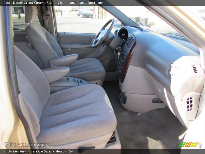 Champagne Pearl / Sandstone 2001 Dodge Grand Caravan Sport