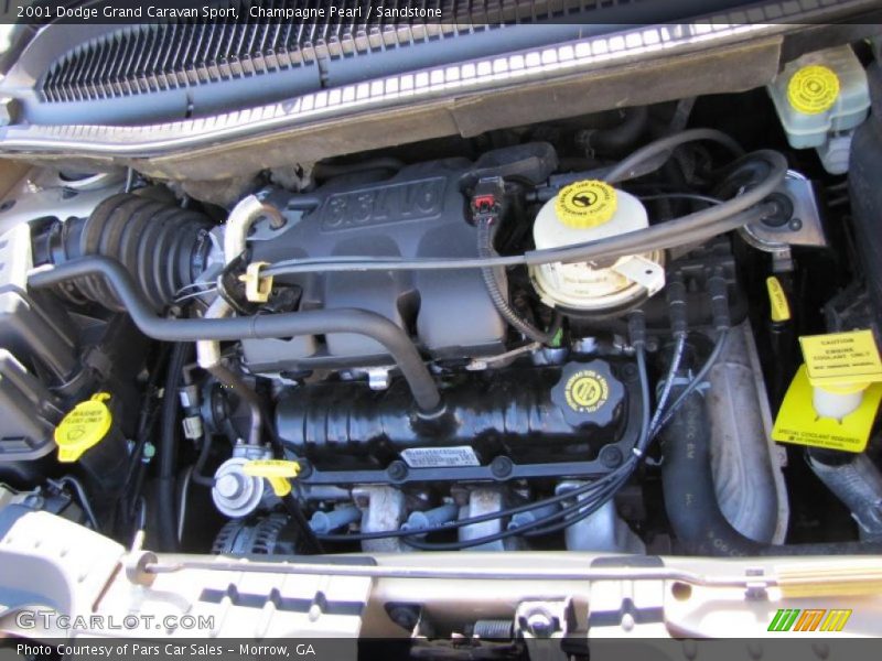 Champagne Pearl / Sandstone 2001 Dodge Grand Caravan Sport