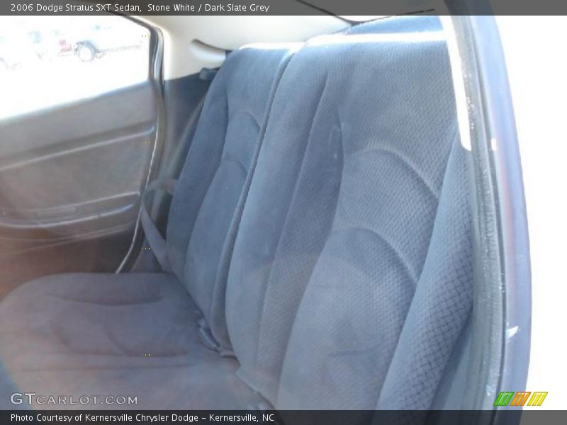 Stone White / Dark Slate Grey 2006 Dodge Stratus SXT Sedan