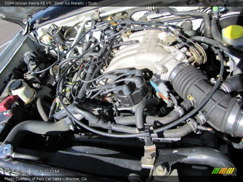 Silver Ice Metallic / Dusk 2000 Nissan Xterra XE V6
