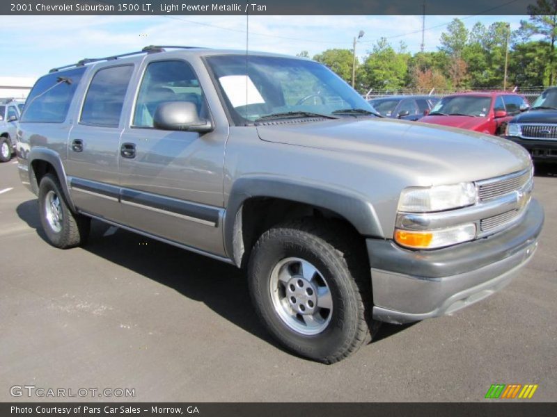  2001 Suburban 1500 LT Light Pewter Metallic