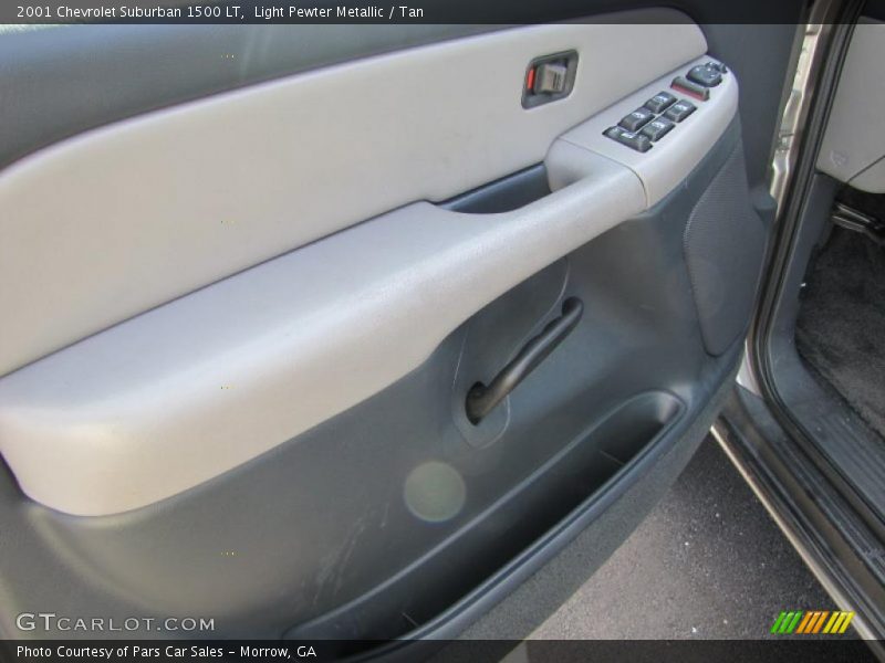 Light Pewter Metallic / Tan 2001 Chevrolet Suburban 1500 LT