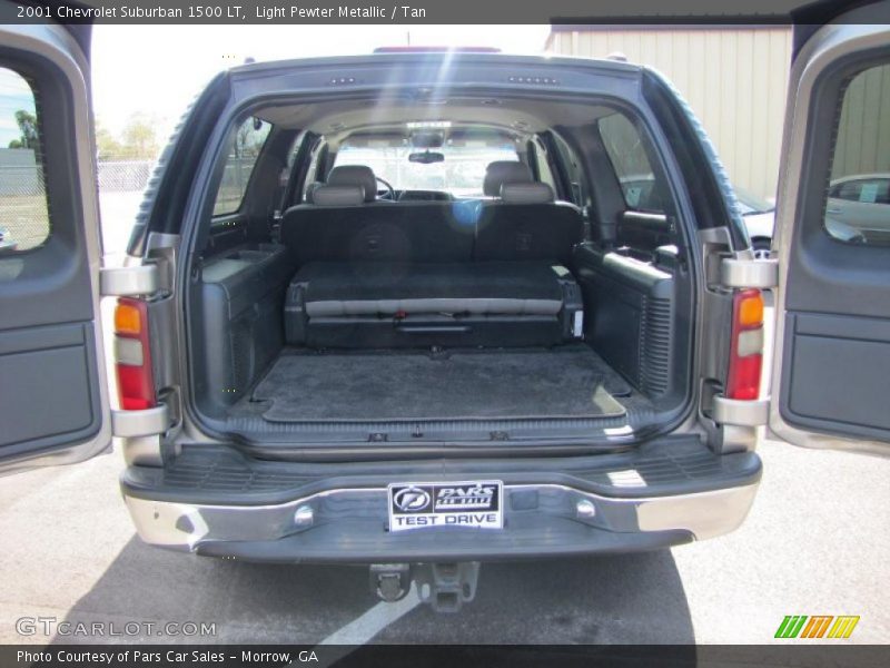 Light Pewter Metallic / Tan 2001 Chevrolet Suburban 1500 LT