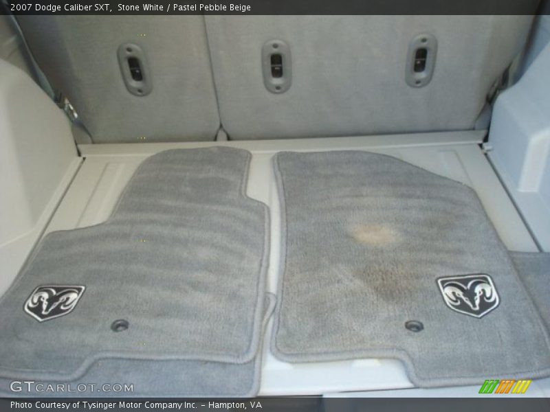 Stone White / Pastel Pebble Beige 2007 Dodge Caliber SXT
