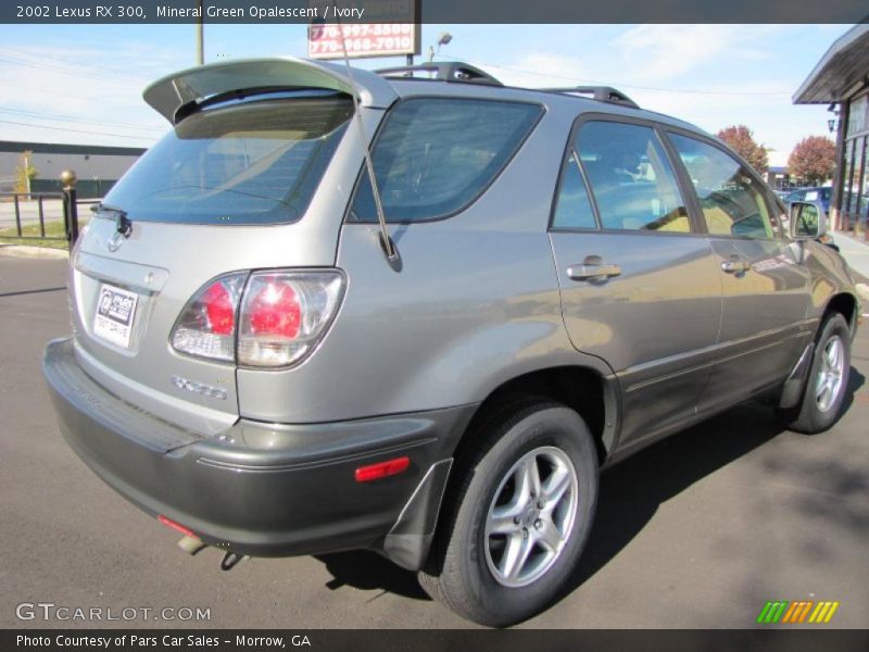 Mineral Green Opalescent / Ivory 2002 Lexus RX 300