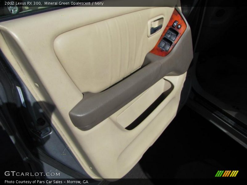 Mineral Green Opalescent / Ivory 2002 Lexus RX 300