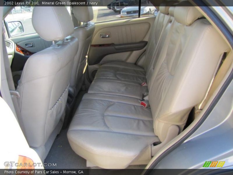 Mineral Green Opalescent / Ivory 2002 Lexus RX 300