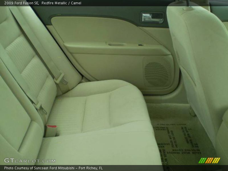 Redfire Metallic / Camel 2009 Ford Fusion SE