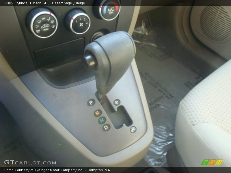  2009 Tucson GLS 4 Speed Shiftronic Automatic Shifter