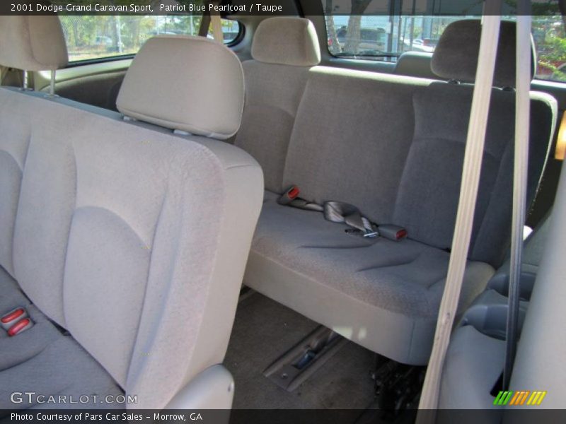 Patriot Blue Pearlcoat / Taupe 2001 Dodge Grand Caravan Sport