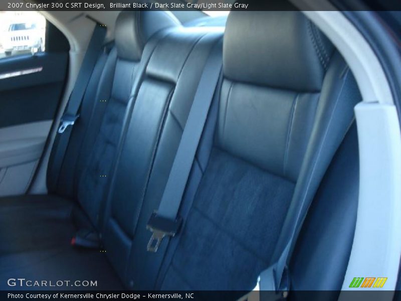 Brilliant Black / Dark Slate Gray/Light Slate Gray 2007 Chrysler 300 C SRT Design