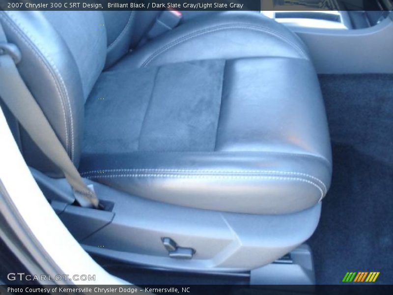 Brilliant Black / Dark Slate Gray/Light Slate Gray 2007 Chrysler 300 C SRT Design