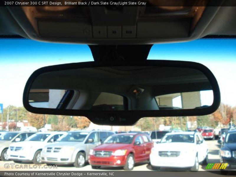 Brilliant Black / Dark Slate Gray/Light Slate Gray 2007 Chrysler 300 C SRT Design
