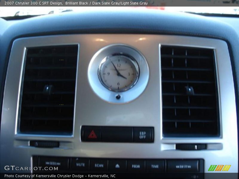 Brilliant Black / Dark Slate Gray/Light Slate Gray 2007 Chrysler 300 C SRT Design