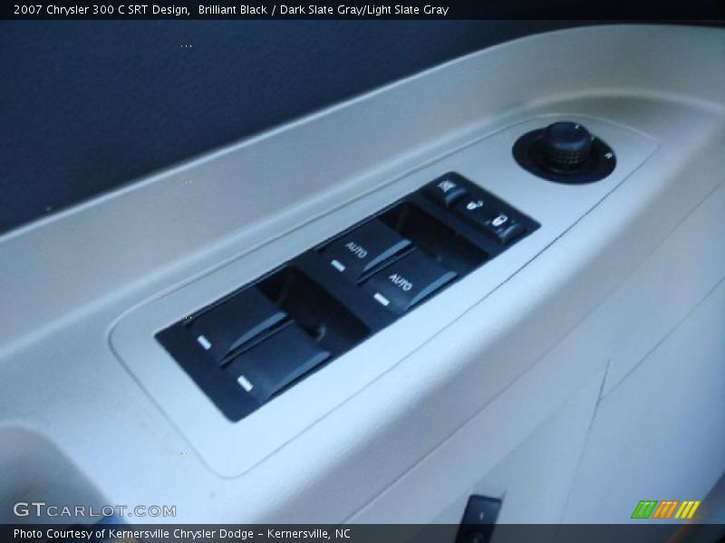 Brilliant Black / Dark Slate Gray/Light Slate Gray 2007 Chrysler 300 C SRT Design